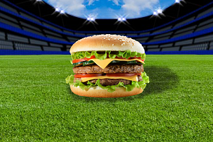 Футбольное поле - это "бутерброд"