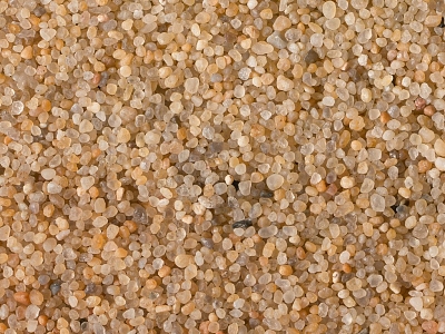 Песок кварцевый очищенный (округлой формы)